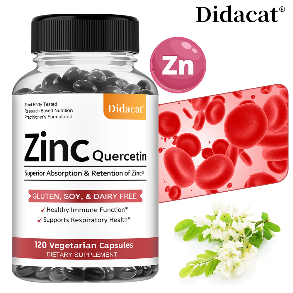 Wellness Quercetin - Kapsul Vegetarian Quercetin & Zinc, Suplemen