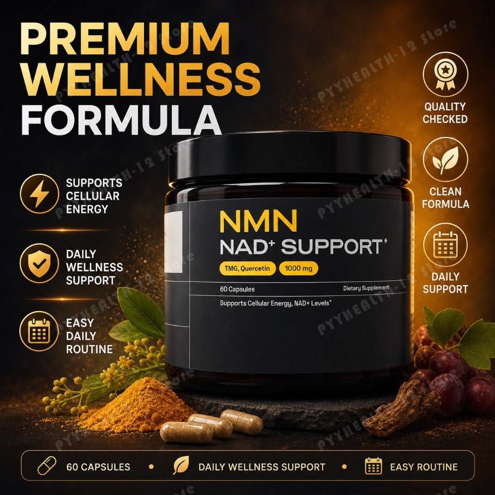 Wellness Quercetin - Kapsul Pendukung NMN NAD+ 1000mg dengan