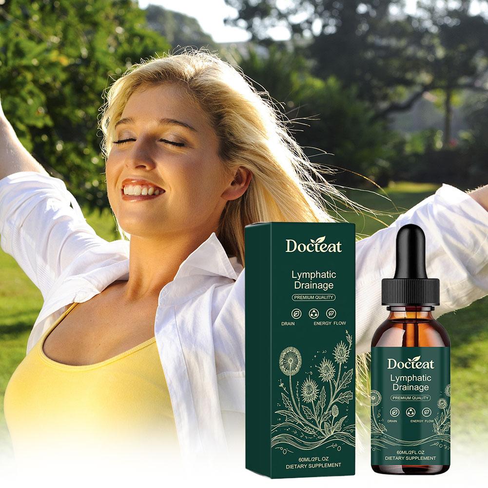 Herbal And Wellness - 60ml Docteat Tetes Herbal Drainase Limfatik,