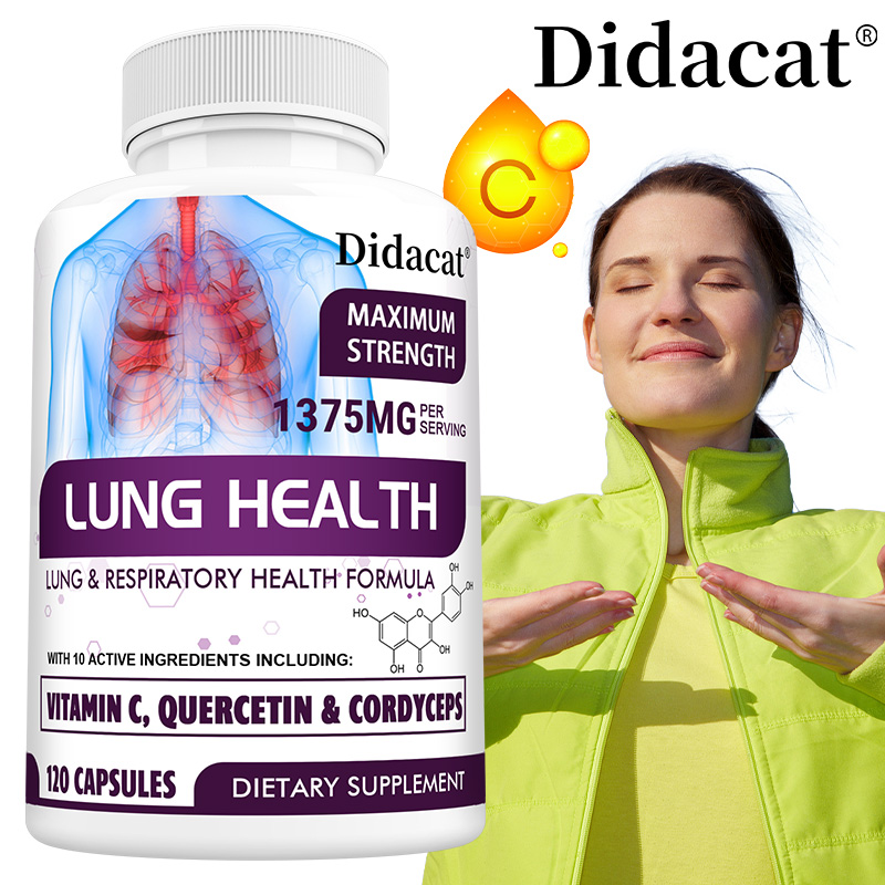 Wellness Quercetin - Kapsul Detoksifikasi & Pembersihan Paru-Paru -