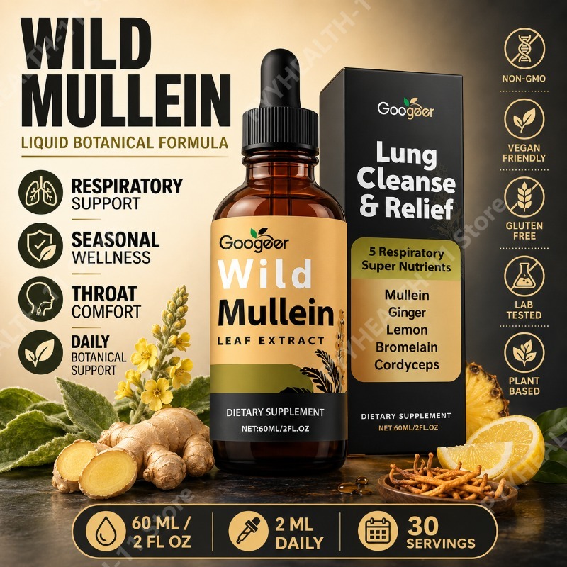 Herbal And Wellness - Tetes Cair Mullein Campuran Herbal dengan