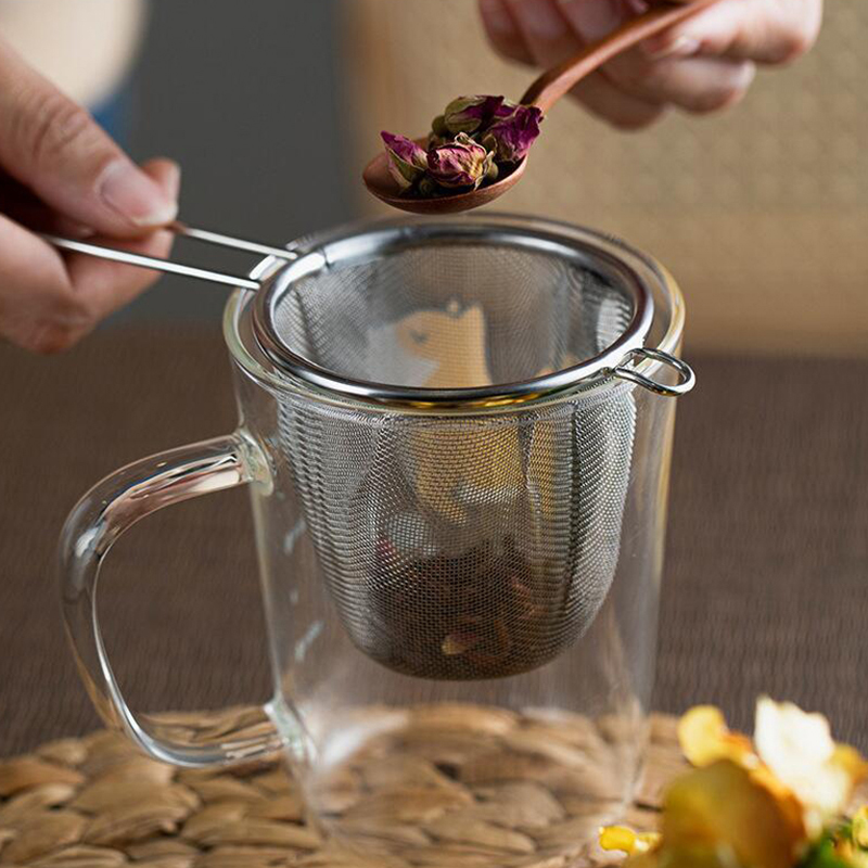 Herbal Tea For Wellness - Saringan Teh Stainless Steel, Filter Teh