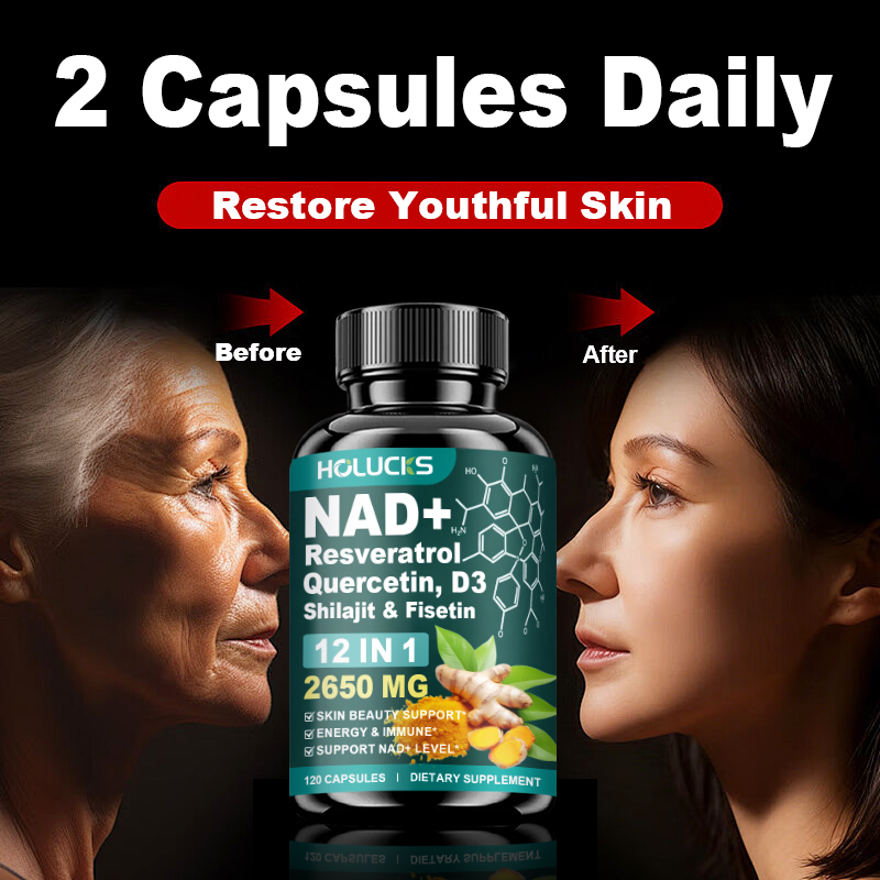 Kapsul NAD+ Anti-Penuaan Murni - Wellness Quercetin ulasan dan harga