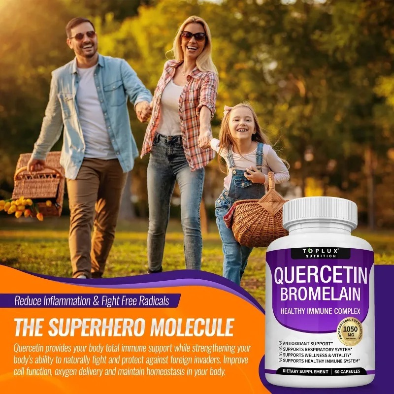 Kapsul Quercetin & Bromelain,  - Wellness Quercetin ulasan dan harga