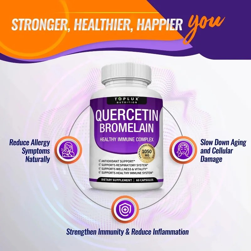 Kapsul Quercetin & Bromelain,  - Wellness Quercetin ulasan dan harga