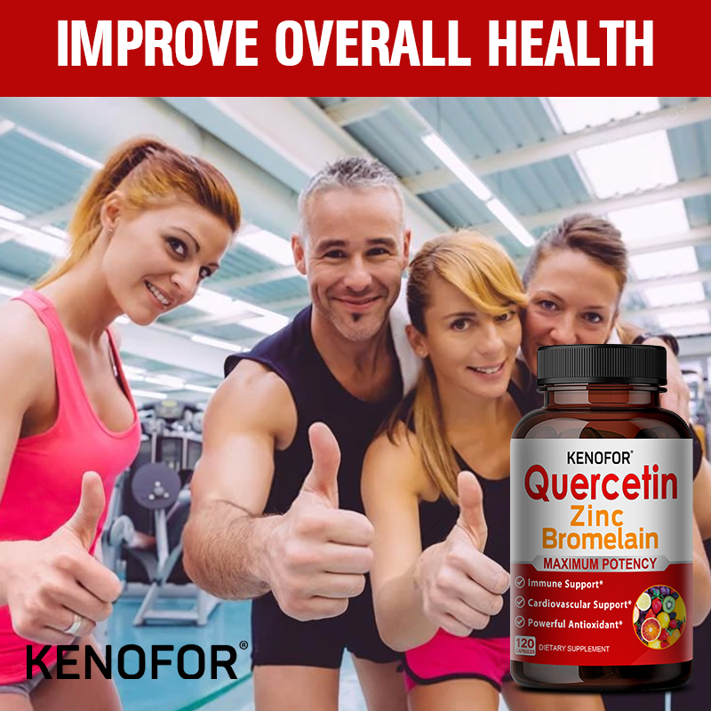 Kapsul Zinc Quercetin Bromelai - Wellness Quercetin ulasan dan harga