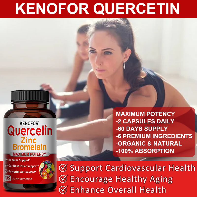 Kapsul Zinc Quercetin Bromelai - Wellness Quercetin ulasan dan harga