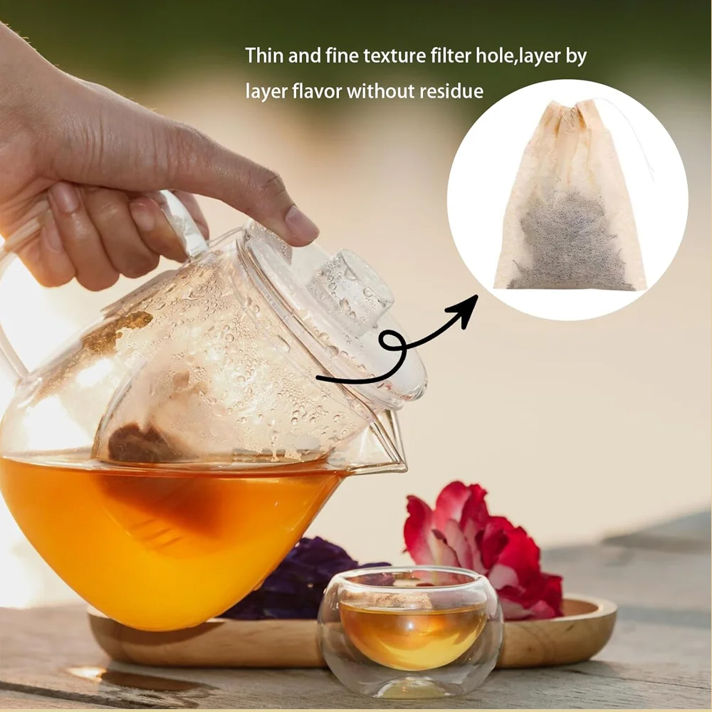 100-3000 Buah Kantong Saringan - Herbal Tea For Wellness ulasan dan harga
