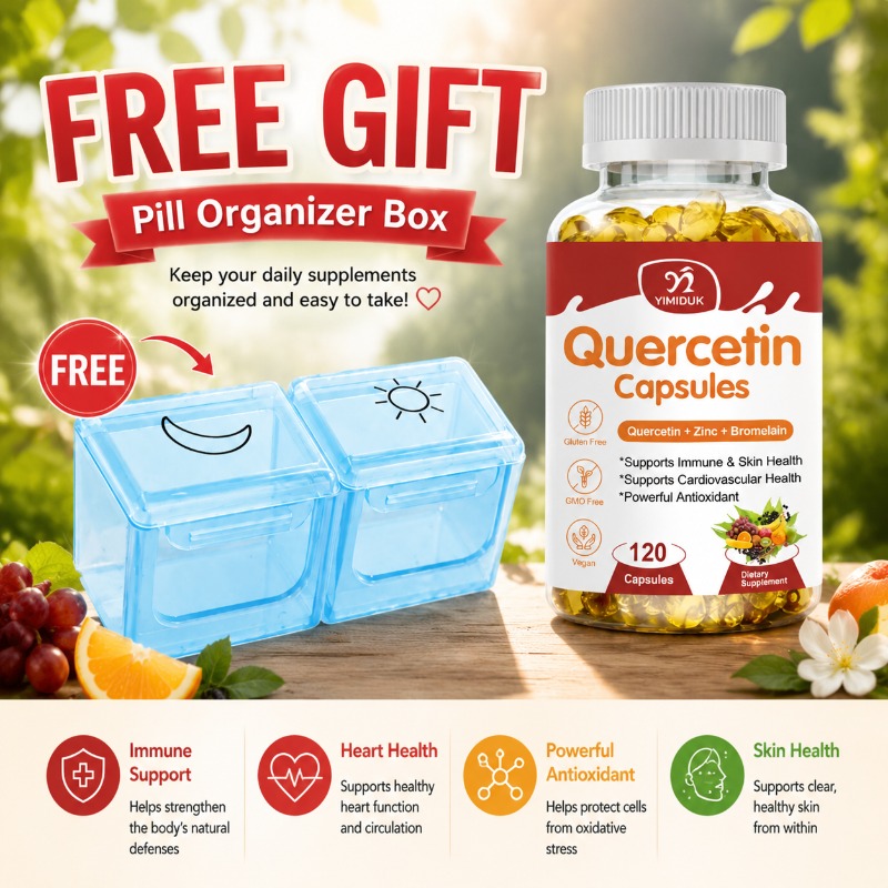 Kapsul Quercetin Harian, denga - Wellness Quercetin ulasan dan harga