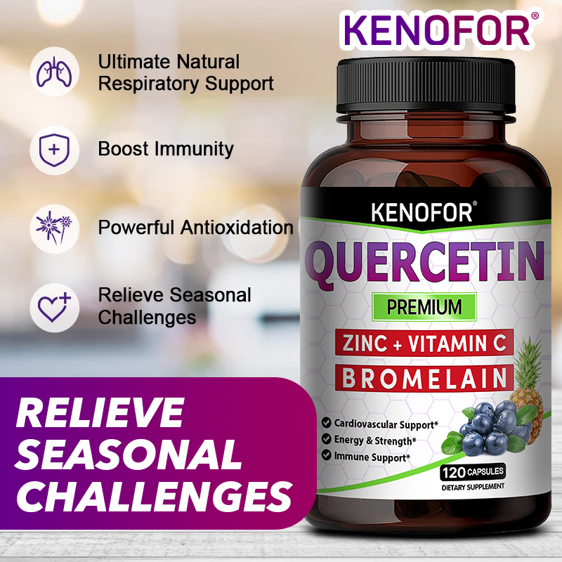Kapsul Quercetin dengan Bromel - Wellness Quercetin ulasan dan harga