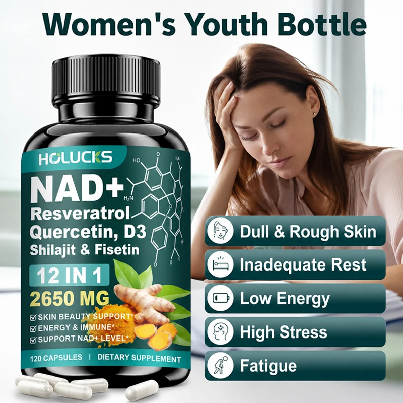Suplemen NAD+ Berpotensi Tingg - Wellness Quercetin ulasan dan harga