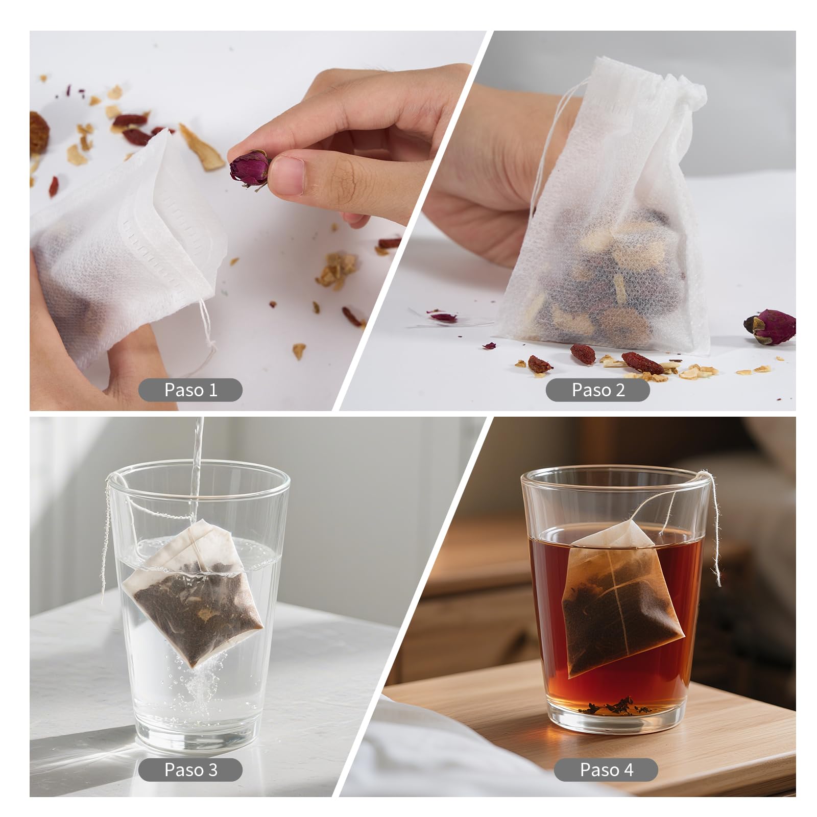 100 Buah Kantong Filter Teh Se - Herbal Tea For Wellness ulasan dan harga