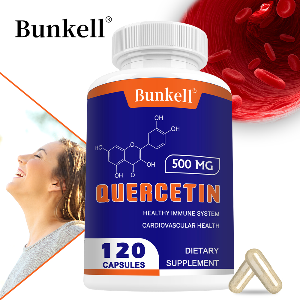 Kapsul Quercetin 500mg, Suplem - Wellness Quercetin ulasan dan harga
