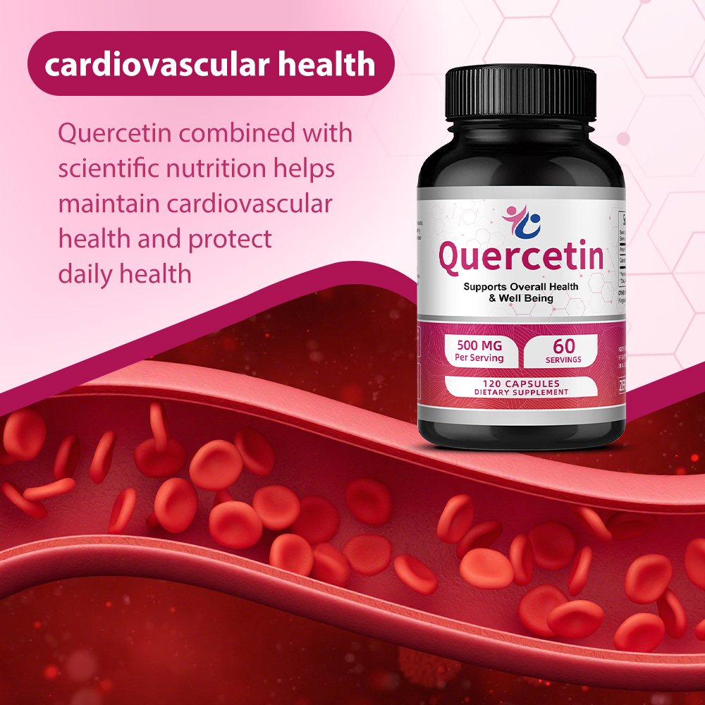 Kapsul Quercetin 500mg, Antiok - Wellness Quercetin ulasan dan harga